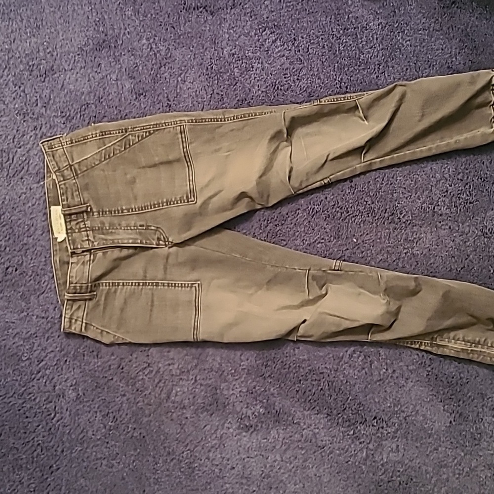 Nili Lotan Cropped Military Pants Gray